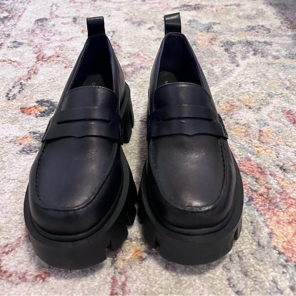 FREE PEOPLE LANDON PLATFORM PENNY LOAFERS - Picture 10 of 10